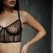 Комплект "Corset Basic" чорний з сердечками / Індивідуальний пошив